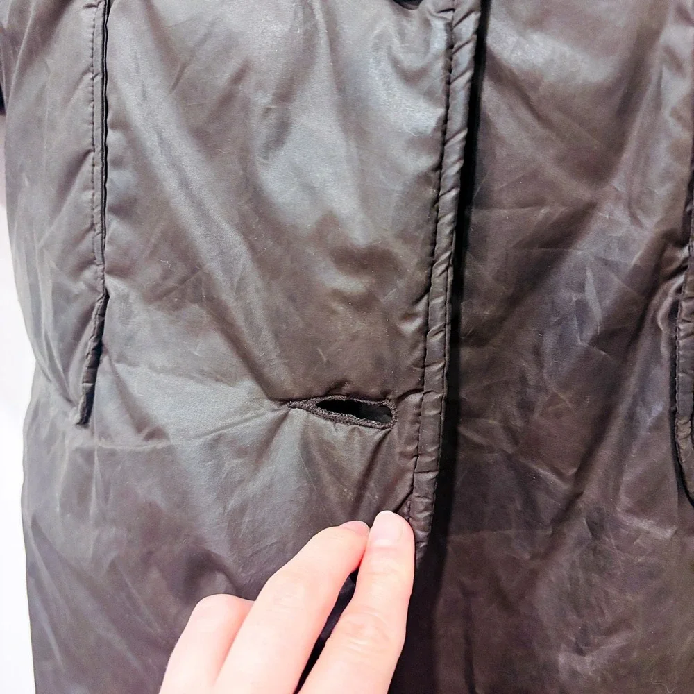 MACKAGE Brown puffer coat with fur hood | Luxury winter | Small - Picture 11 of 16